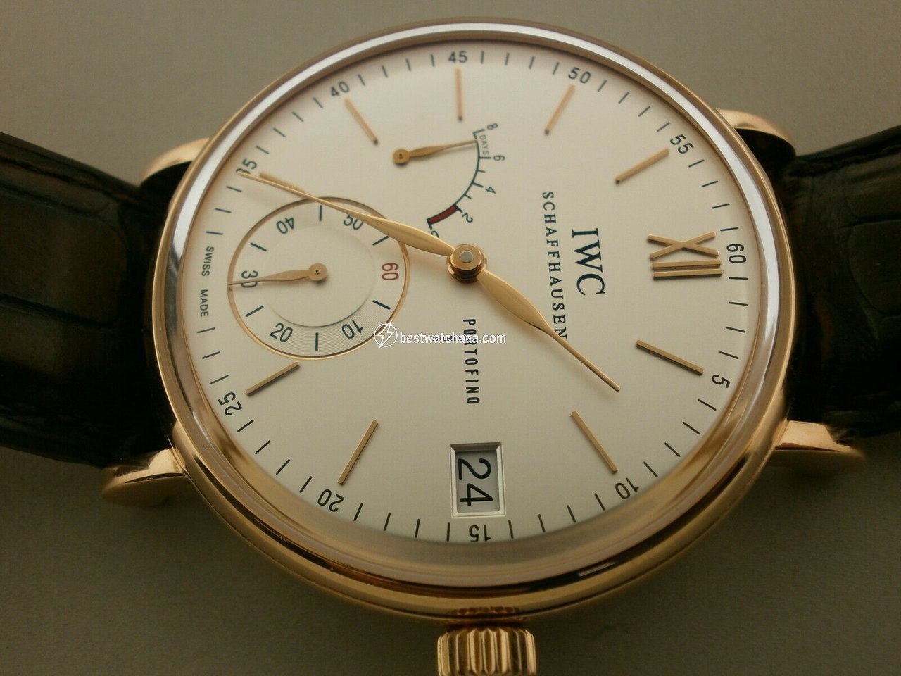 IWC Portofino Hand-Wound Automatic Rose gold 5101-07 - gallery