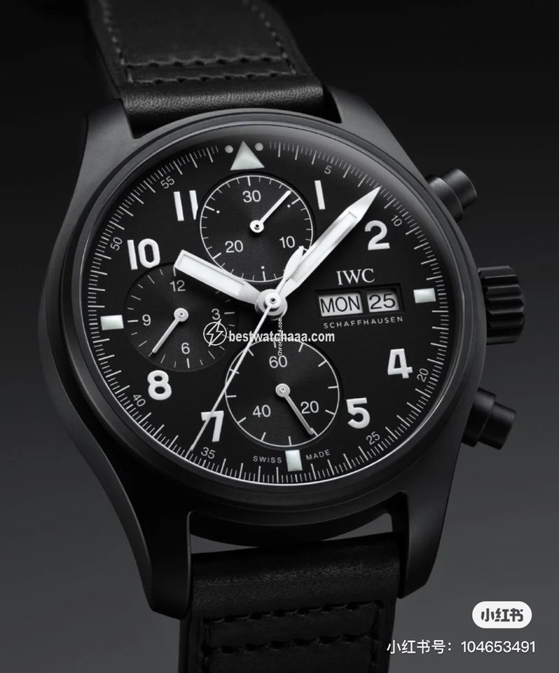 IWC Pilot Chronograph Mens watch Unisex Automatic Ceramic IW387905