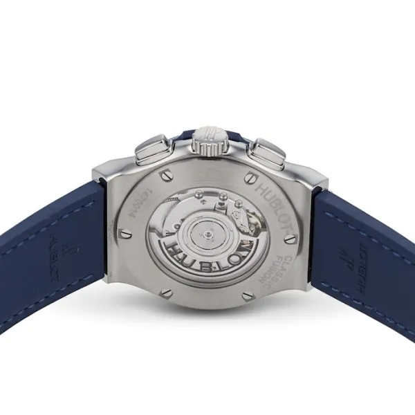Hublot Classic Fusion Men Automatic Blue Rubber and Alligator Watch 541.NX.7170.LR - gallery