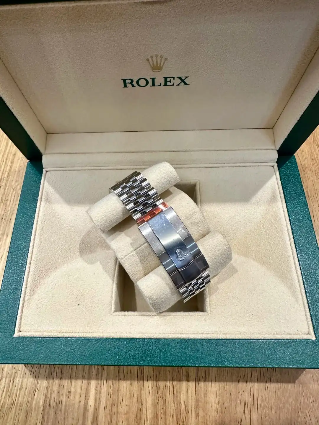 Rolex Sky Dweller Blue Dial White Gold Bezel Steel Jubilee 326934 - gallery