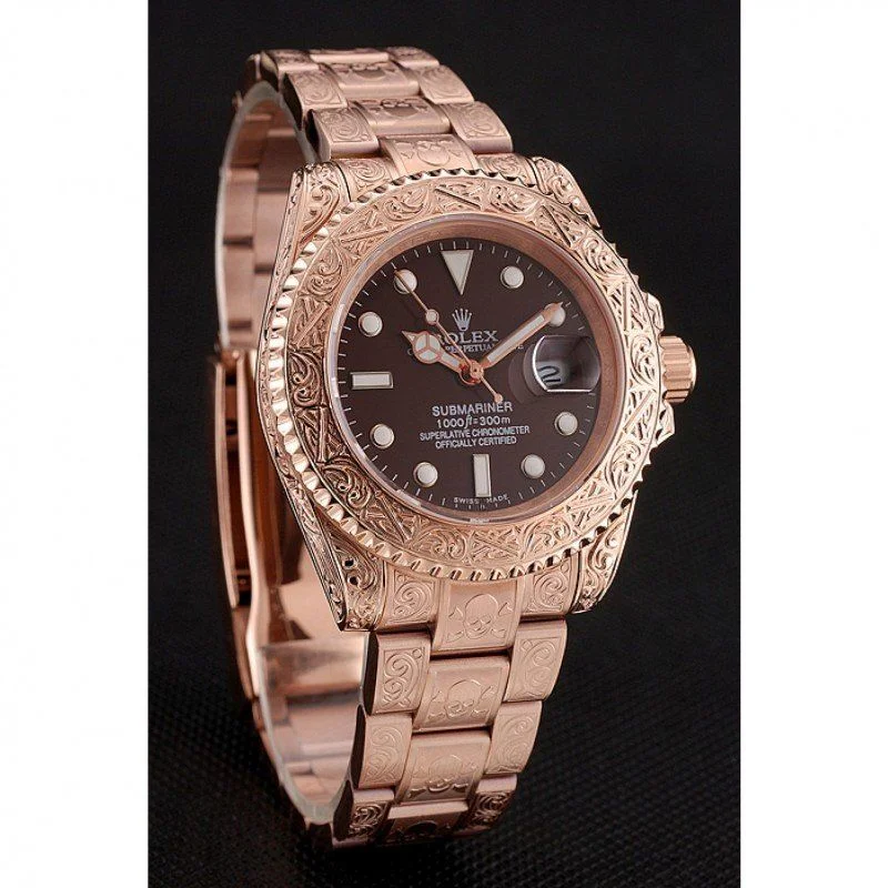 Superclone Rolex Submariner 41mm Brown Dial 1454087 - gallery