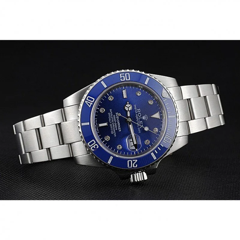 Rolex Submariner 40mm Blue Dial 622638 - gallery