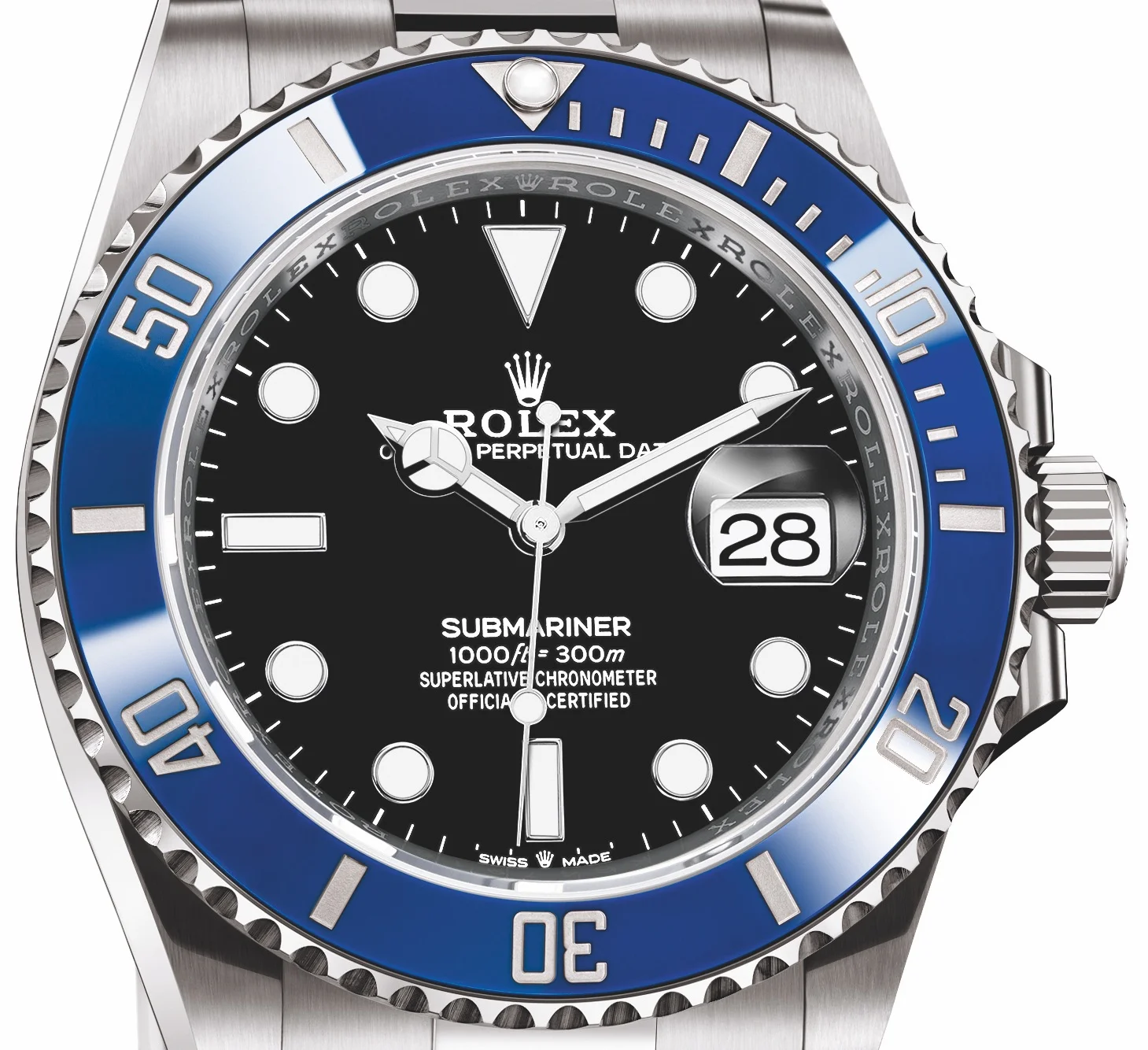Superclone Rolex Submariner  Cookie Monster  41mm Black Dial 126619LB - gallery