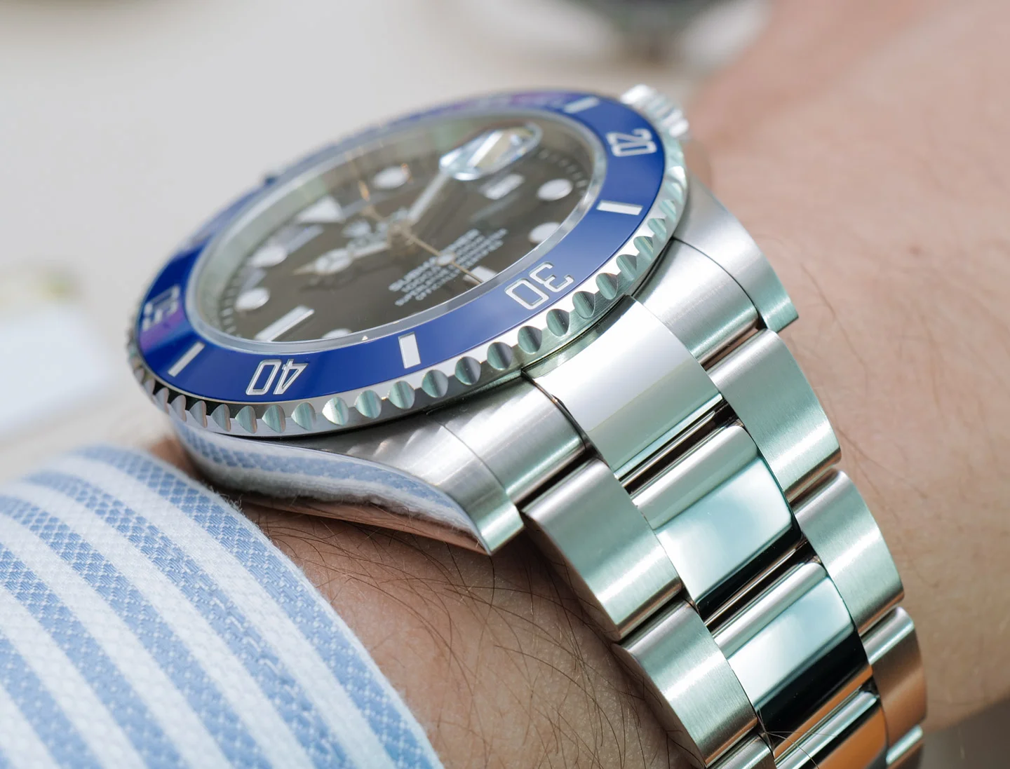 Superclone Rolex Submariner  Cookie Monster  41mm Black Dial 126619LB - gallery