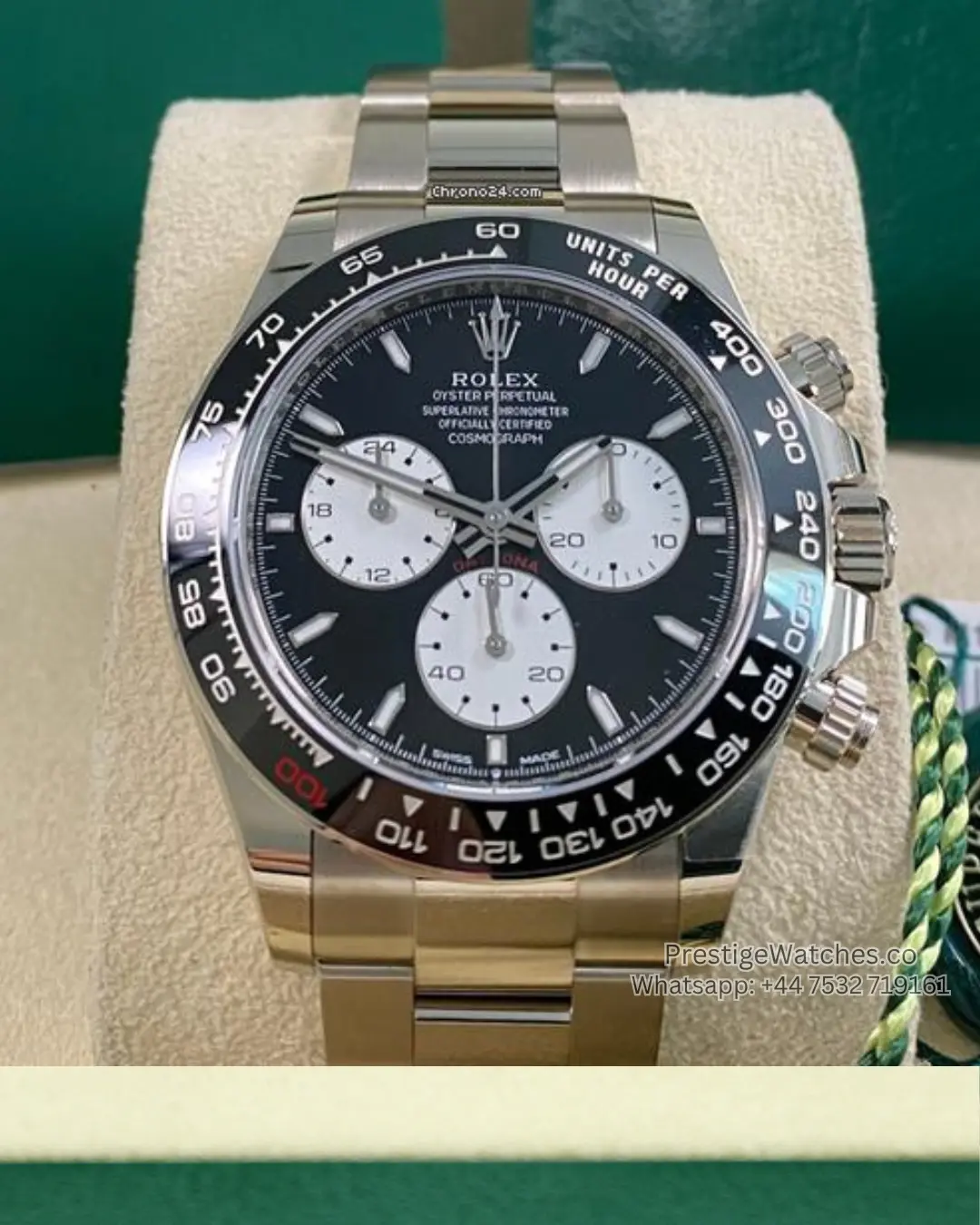 Rolex Cosmograph Daytona Super Clone 126529LN Black Dial 40mm 4132 Movement