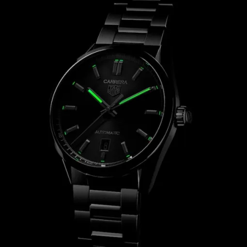 TAG Heuer Carrera Men Automatic Black Stainless Steel Watch WBN2110.BA0639 - gallery