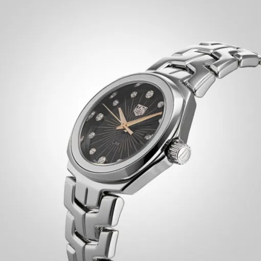 TAG Heuer Link Women Quartz Black Stainless Steel Watch WBC131F.BA0649 - gallery