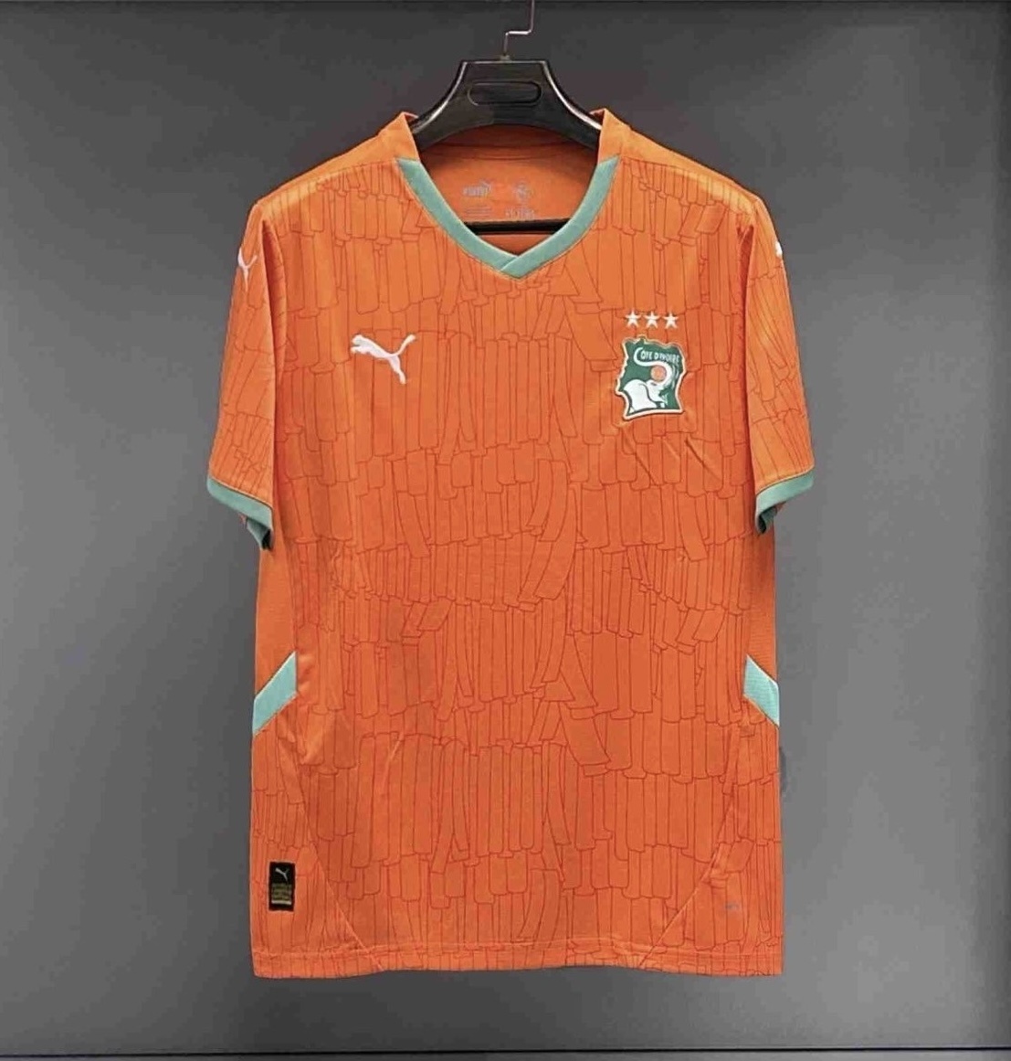 The Heritage Behind Ivory Coast 24-25 Ivory Coast Home Soccer Jersey: A Timeless Story