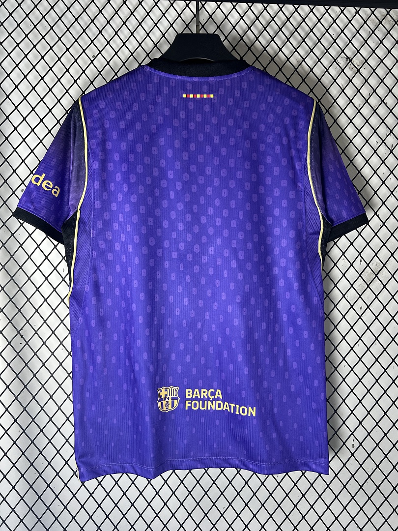Purple色 Barcelona Away Jersey