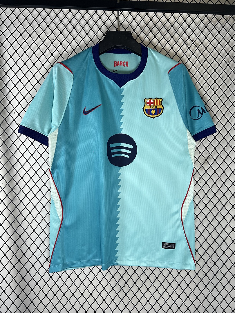 Light Blue Barcelona Second Away Jersey - view 3