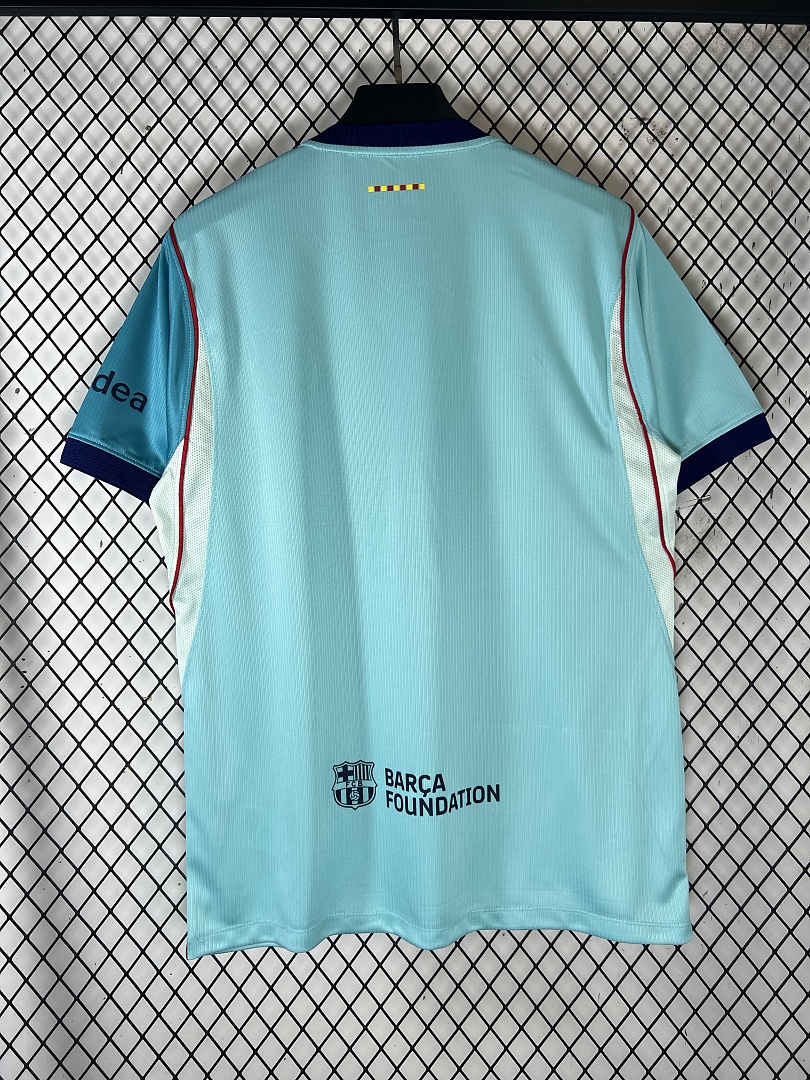 Light Blue Barcelona Second Away Jersey - view 4