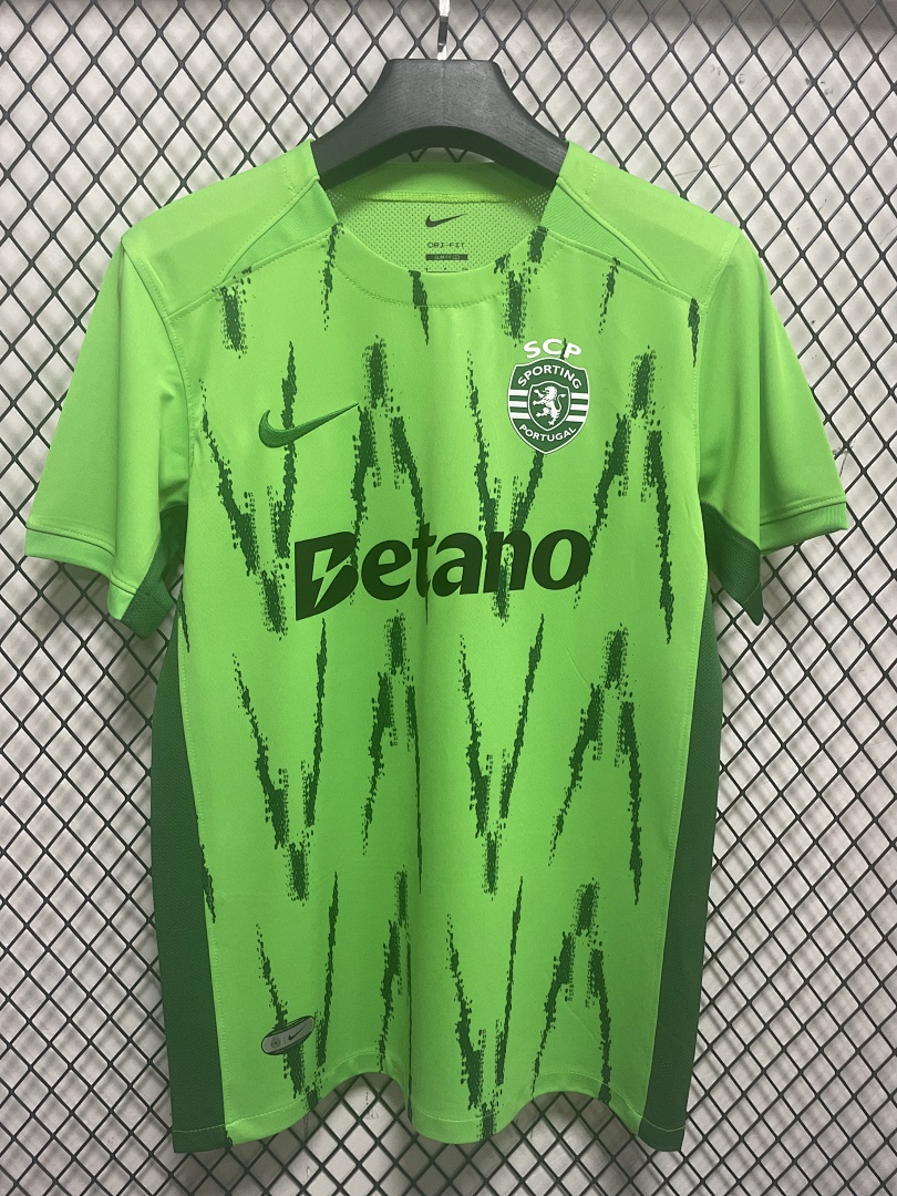 Sporting Lisbon Second Away Jersey Green S-4 XL - view 3