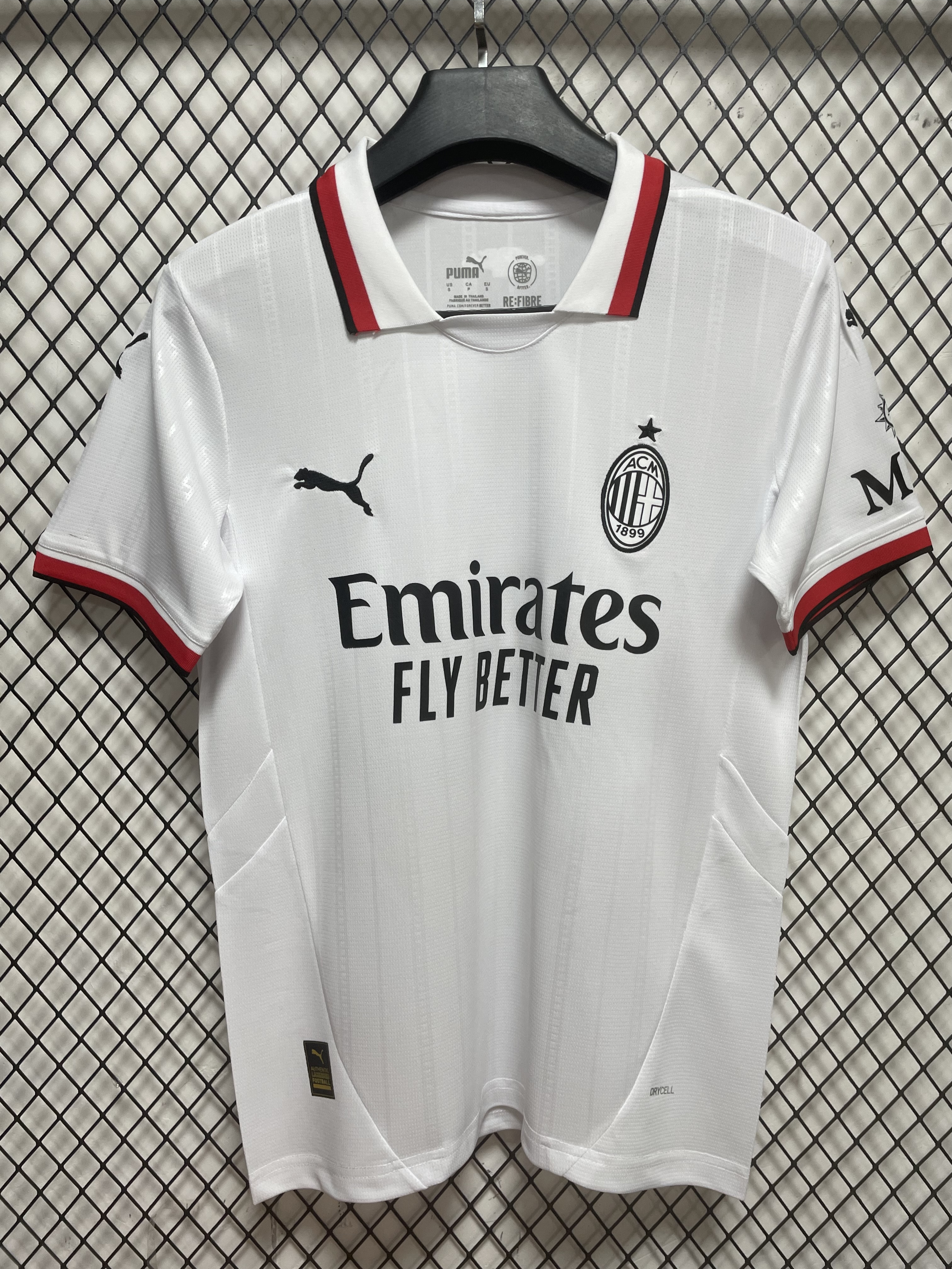 AC Milan Away Jersey White S-4 XL - view 3