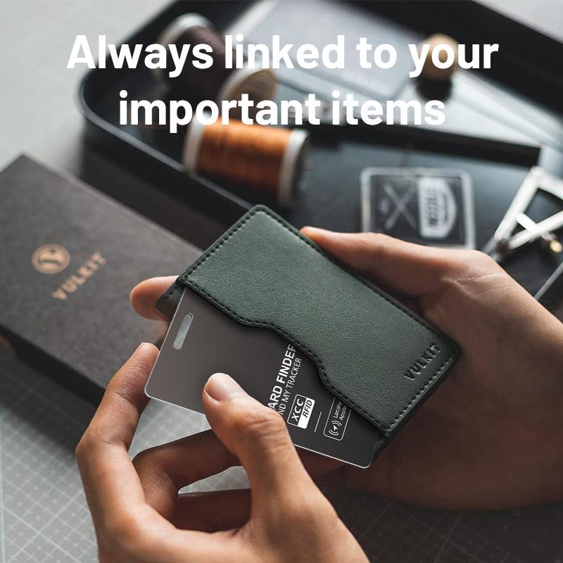 GPS Smart Wallet Tracker Card Bluetooth Anti-loss Device for Apple Smart Tracker for Key Luggage Wallet Works Find My