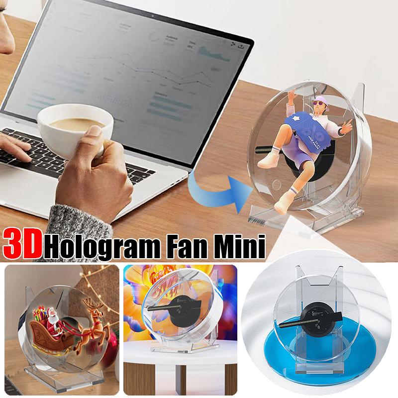How Mini 3D Hologram Fan Projector LED Advertising Display Machine with Remote Control Stand for Store Bar Party Desktop Video Light Can Transform Your Daily Routine