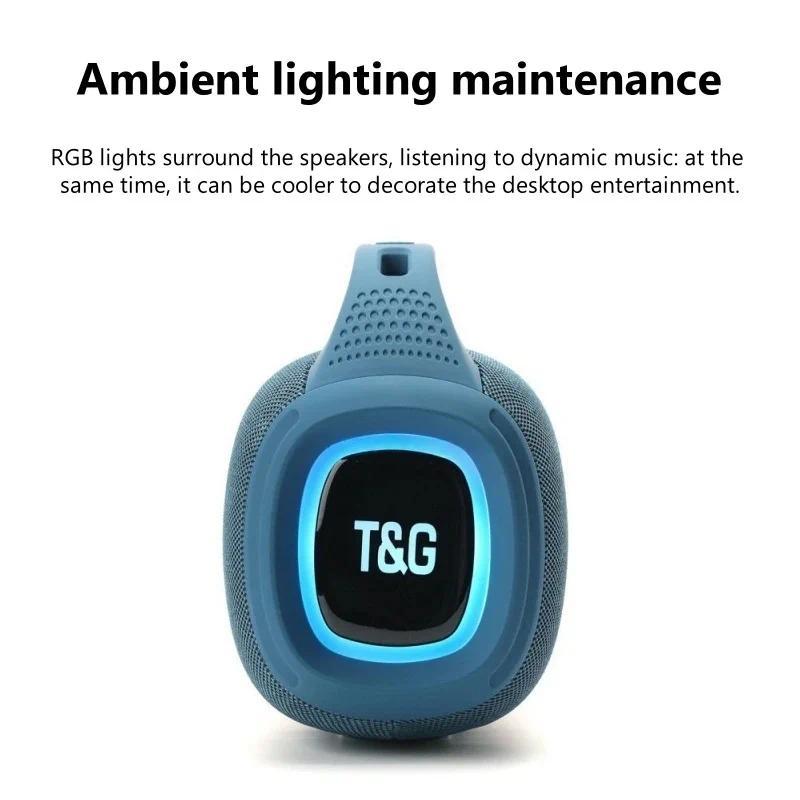 TG-674 30W Subwoofer Bluetooth Loudspeaker Hand-held Bass Stereo Portable Wireless Speaker Large Battery Support FM/TF Function