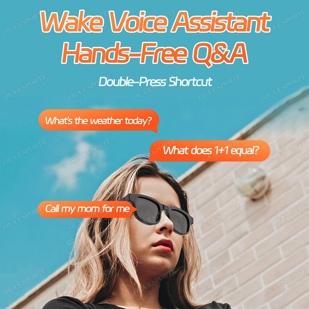 2026 New Men Women Smart Glasses Answer the Phone Switch Music Control Photo Capture Sunglasses IP68 WaterProof SmartGlasses