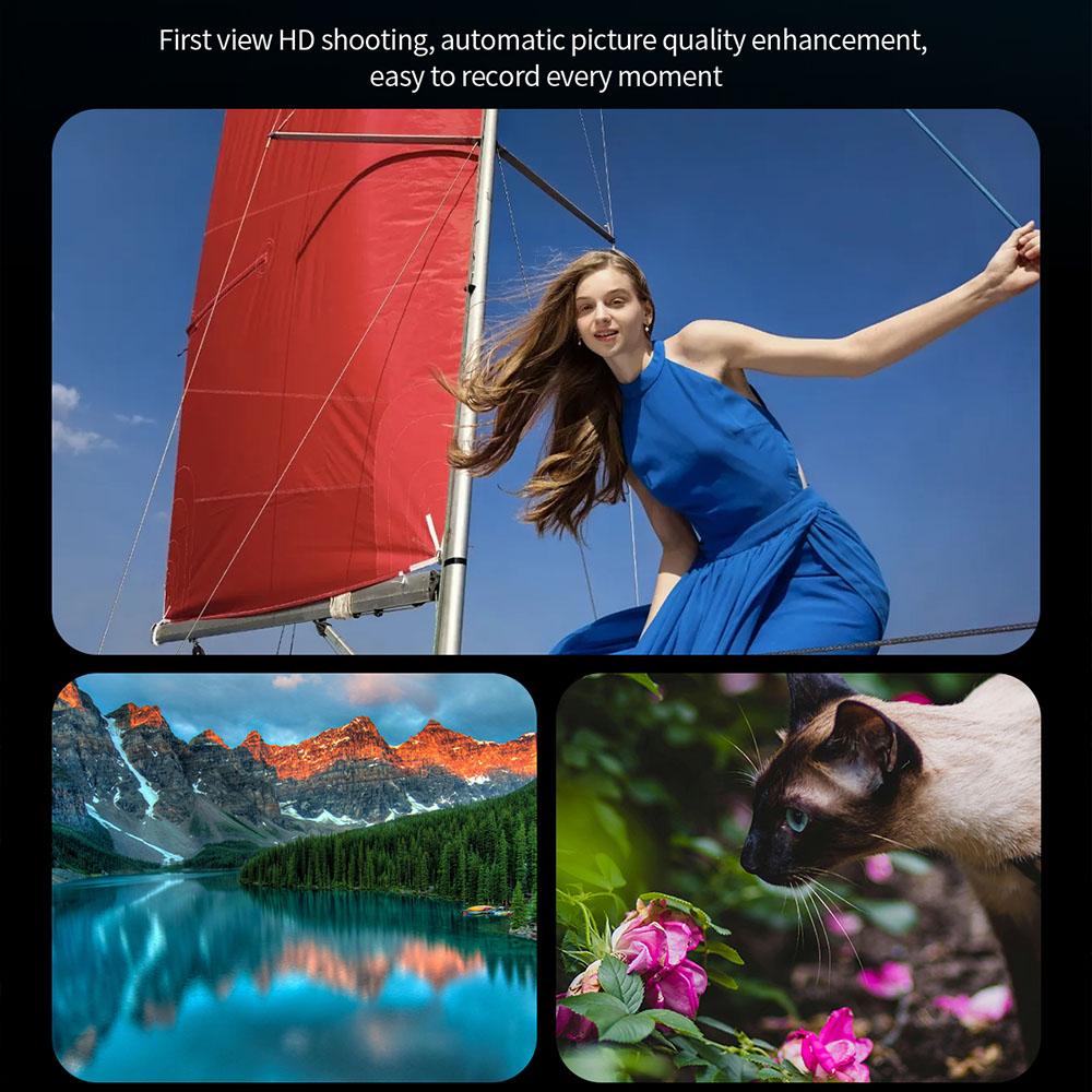 2025 New Smart Video Glasses 800W HD Camera Sport Headset Bluetooth Call Music AI Translation Wearable Cy01 Anti-Blue Light - Image 4