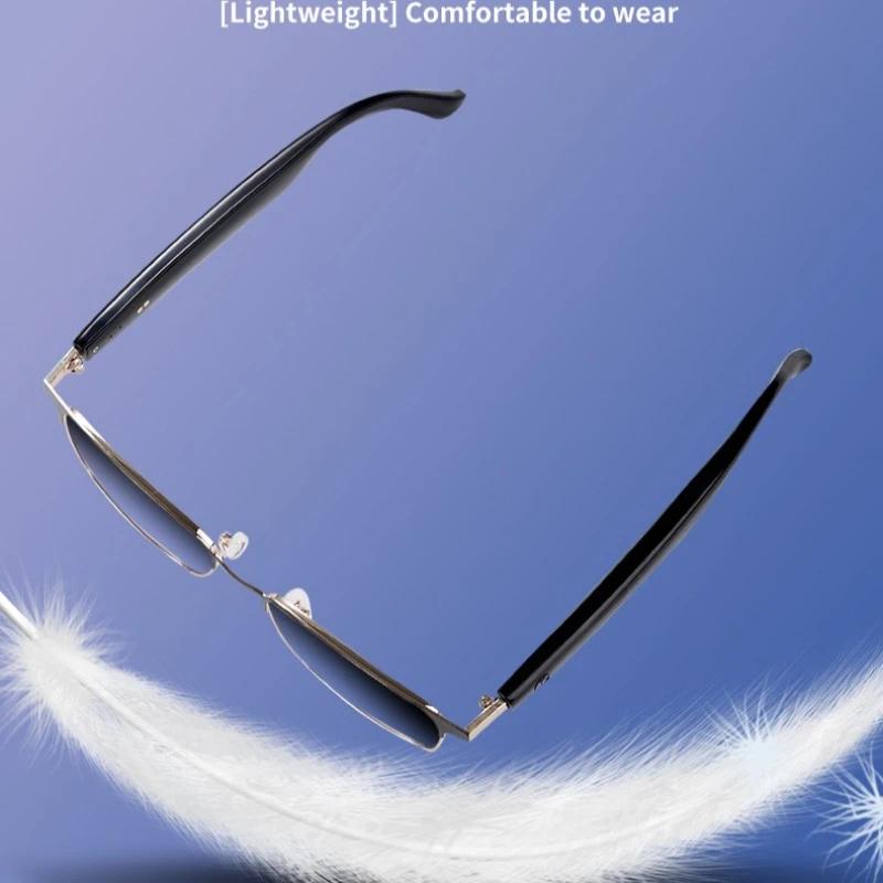 GS06 Upgrade Smart Glasses With Camera Video Recording  AI Photo  Recognition Bluetooth Call Translation Voice Assistant Glasses - Image 4