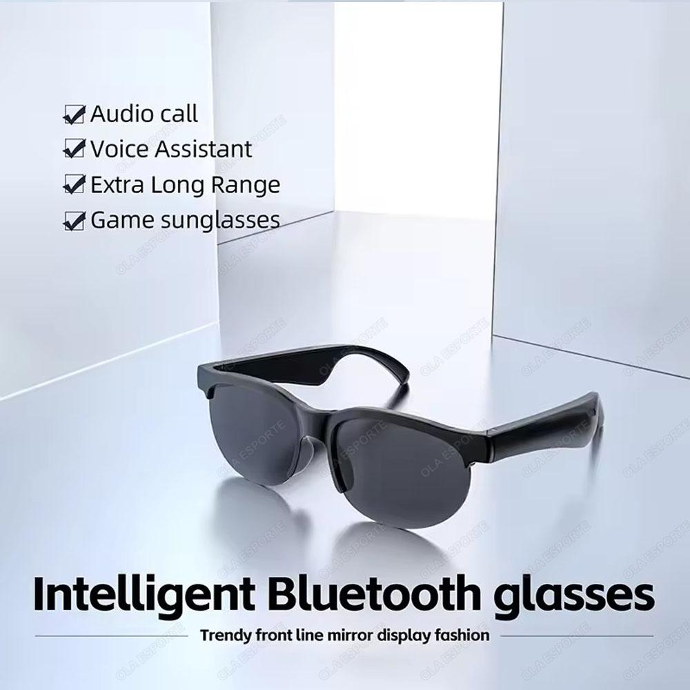 Smart Bluetooth V5.3 Sunglasses Glasses Call Outdoor Sports Headphones HIFI Black Technology Music Glasses UV For Men And Women - Image 3