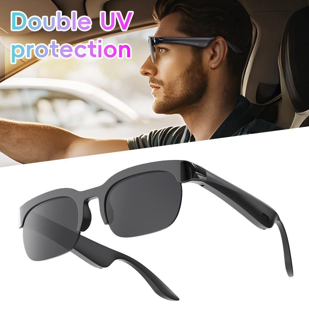XG89 AI 6.0 Smart Bluetooth Glasses Colour Changing Anti-UV and Anti-Blue Light Waterproof Calls Wireless Smart Sunglasses