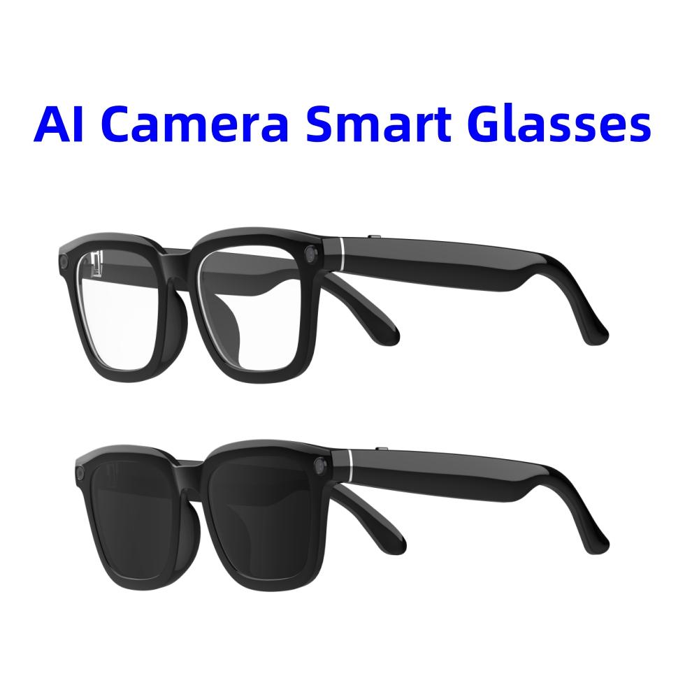 AI High Level Smart Glasses Wireless Real-Time Translation Glasses with AI Photography Voice Calls Music Playback Versatile - Image 3