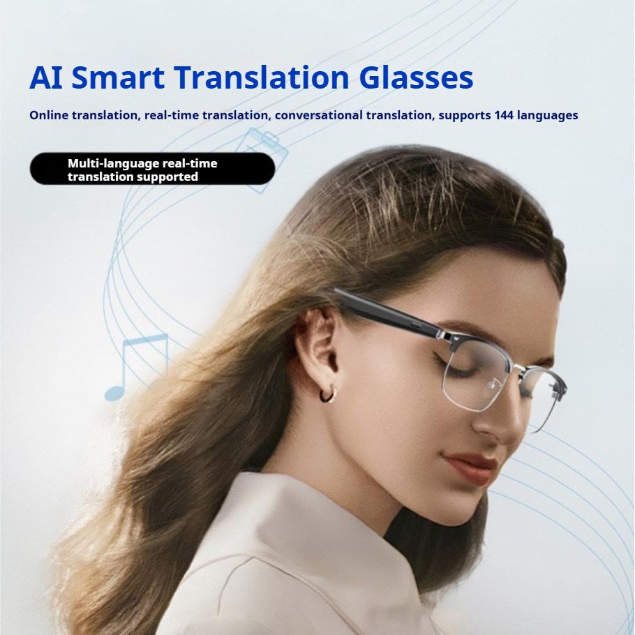 Why YJ005F AI Smart Translation Glasses, Blue - Light Blocking & Metal Frame, Real - Time 150 Languages Translation, Multi - Scene is Changing the Game in 2024