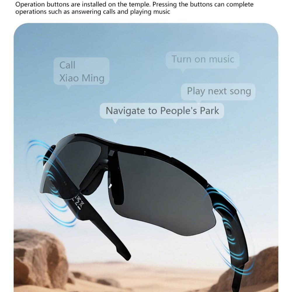How QY-Pro3 Smart Glasses With Camera  Recording AI Photo sports spectacles RecognitionBluetoothTranslation Voice Assistant Glasses Can Transform Your Daily Routine