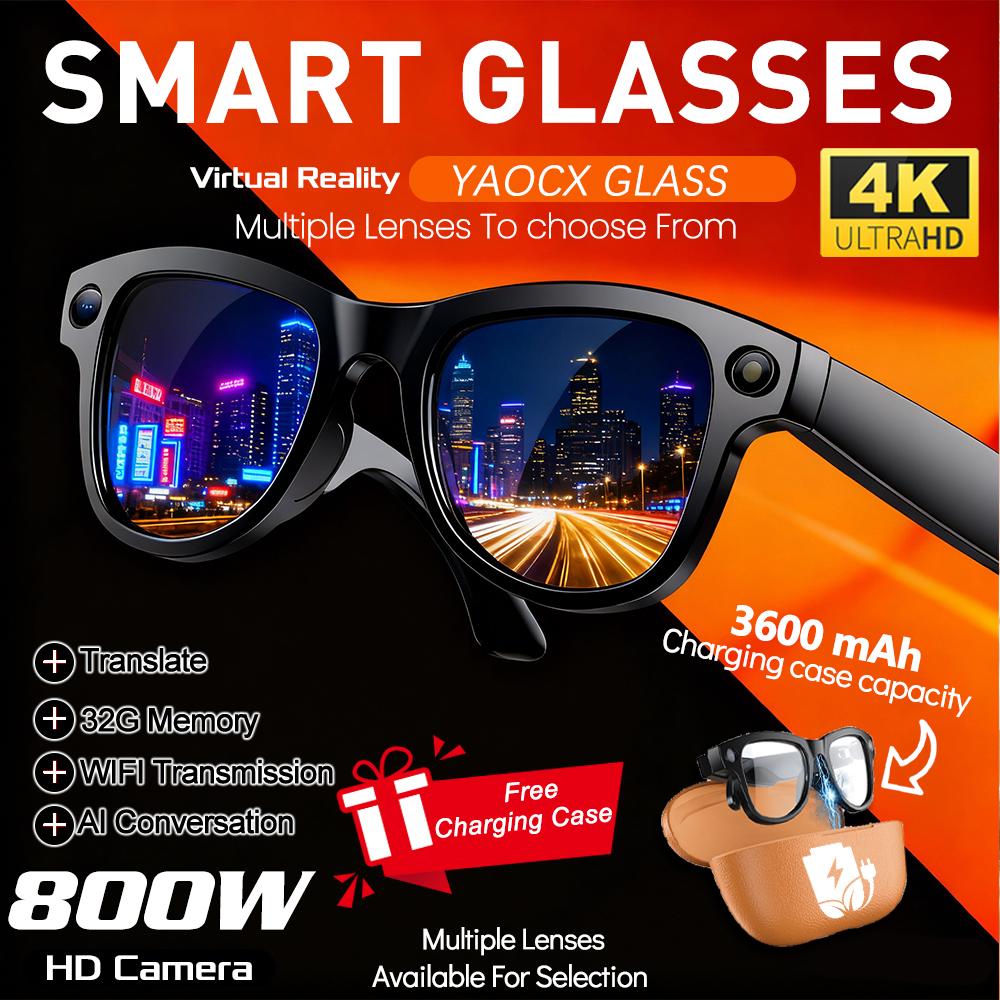 Why Smart glasses, new in 2026, featuring a camera, video recording, AI learning, image recognition, Bluetooth calling, and voice translation. Sunglasses designed for men and women. is Changing the Game in 2024