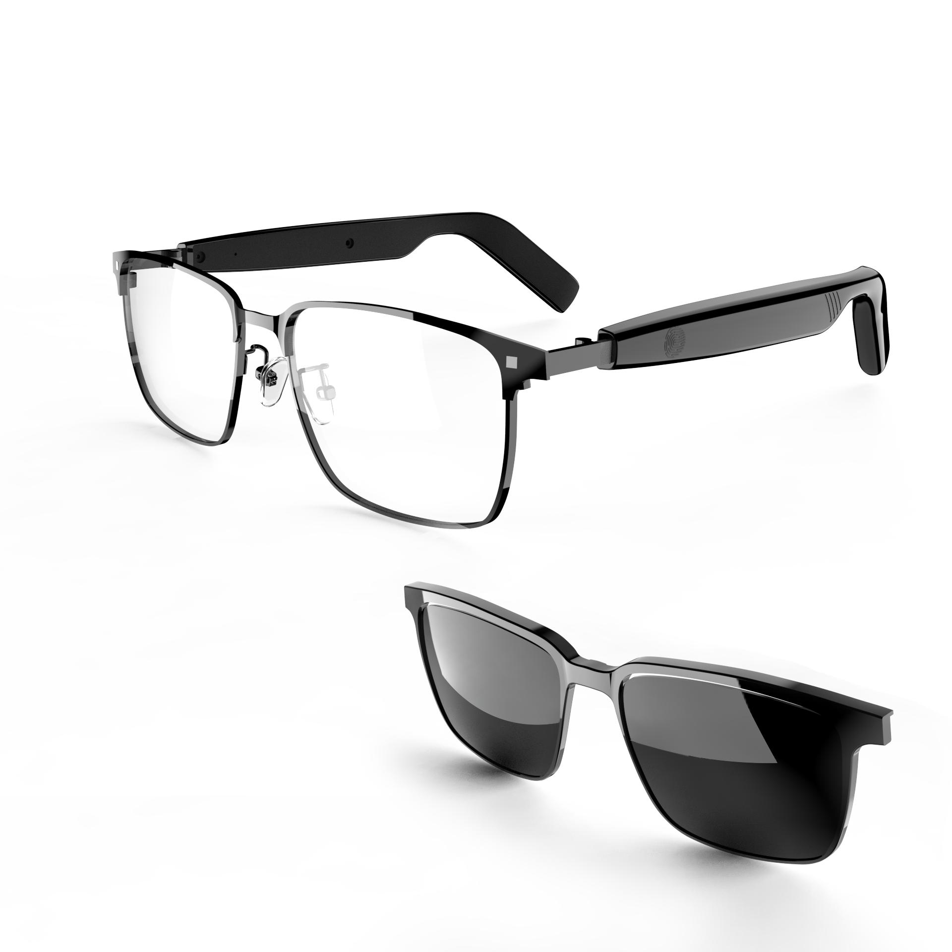 Why Smart Glasses, SG-20, All-in-One, Sunglasses and Clear Lens Combo, with Bluetooth, Waterproof, Dual Microphones, Noise Cancellation is Changing the Game in 2024