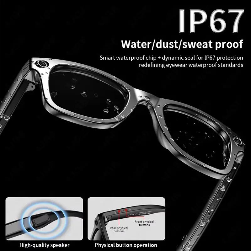 Discover the Revolutionary Features of 2026 Fashion AI Smart Bluetooth Glasses 800MP Picxel Bluetooth Call Playing Music Men Women WIFI Smart Sunglasses Camera Control