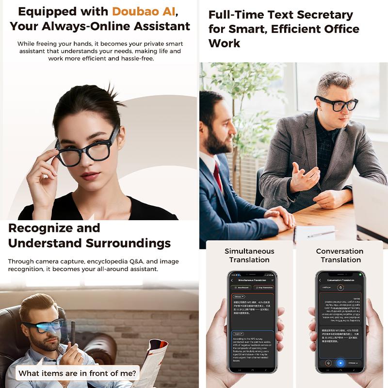 Unboxing and Review: The Smart Glasses, New for 2026, with Video Recording Camera, AI Photo Recognition, Bluetooth Calling, Voice Translation, Sunglasses, For Men and Women Experience