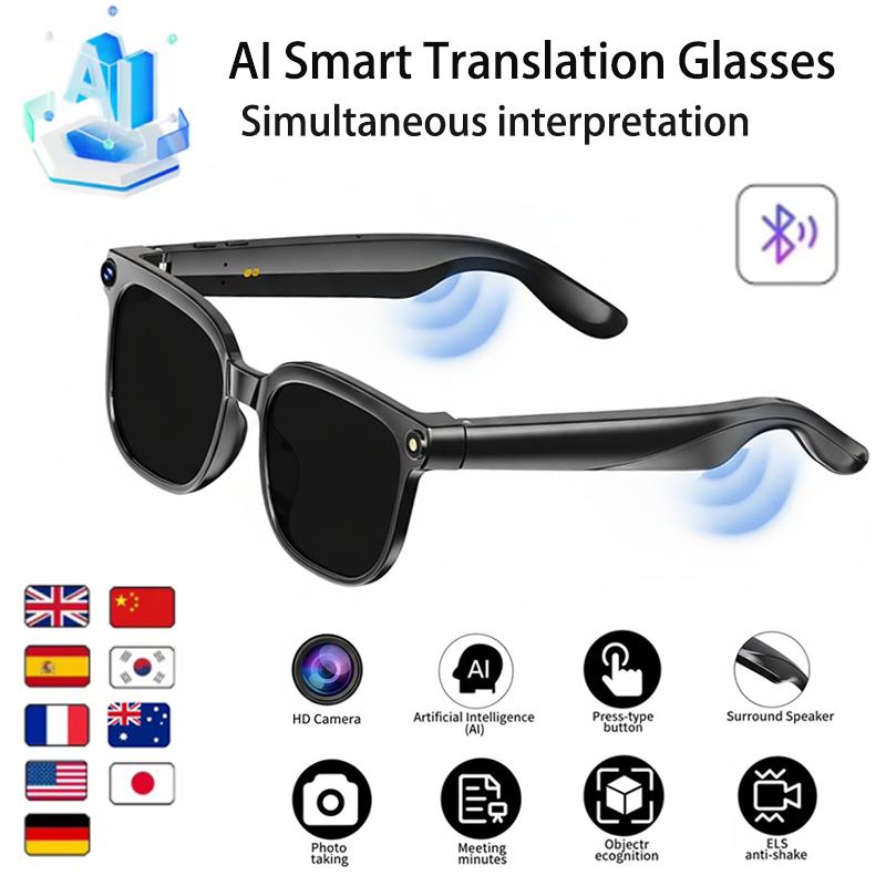 AI Smart Glasses Camera Glasses For Men HD 800W Pixels Multifunction Translation Bluetooth Music Touch Call Sports Sunglasses vs Competitors: Which One Should You Choose?