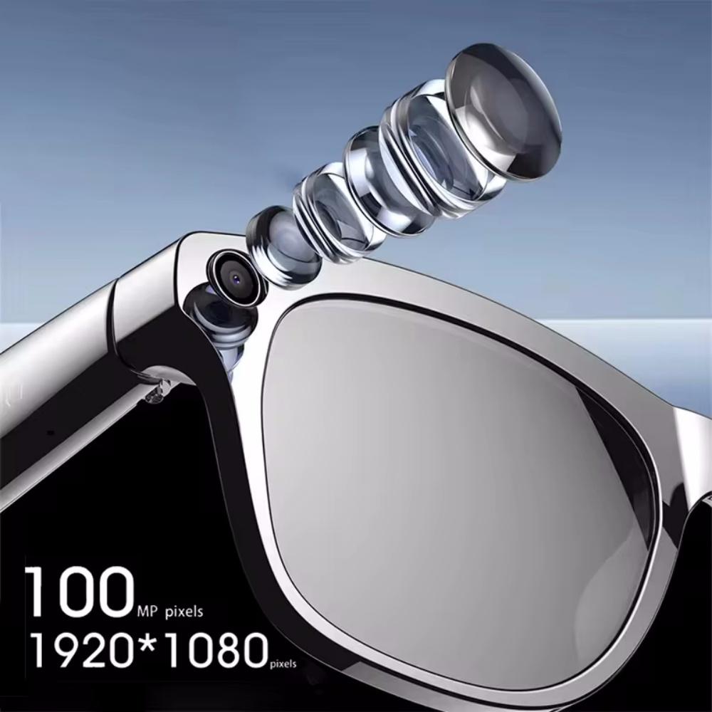 1080P AI Smart Glasses GPT 100mp Multifunctional Camera Chat Bluetooth Call Voice Assistant Music Player Smart Translation
