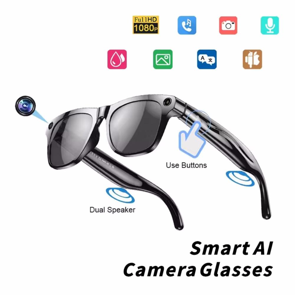 Real User Stories: How 1080P AI Smart Glasses GPT 100mp Multifunctional Camera Chat Bluetooth Call Voice Assistant Music Player Smart Translation Changed Their Lives