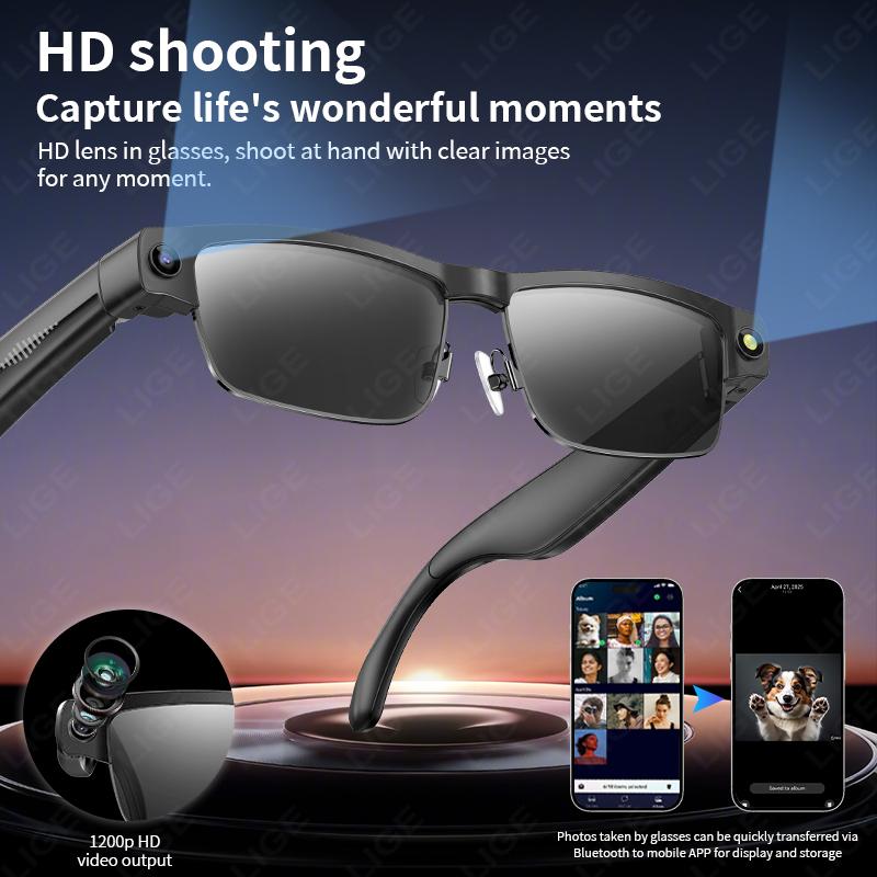 Sunglasses Smart Glasses 8 Million Pixels Recording Videos AI Photo Recognition Answer Translation 270mAh Bluetooth Glasses New vs Competitors: Which One Should You Choose?