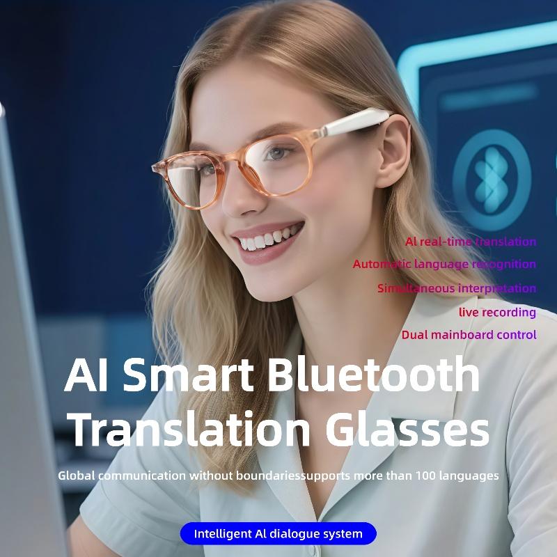 Discover the Revolutionary Features of GT-52  New AI Men's Smart Glasses Women's Bluetooth Glasses Voice Call Control Music UV Polarized Sunglasses