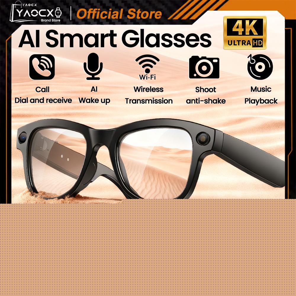 The Future of Technology: Exploring 2026 AI Smart Glasses 4K HD Video 800MP Camera WiFi Transfer 32GB Chat GPT Voice Assistant BT Call with 3600mAh Charging Case's Innovations