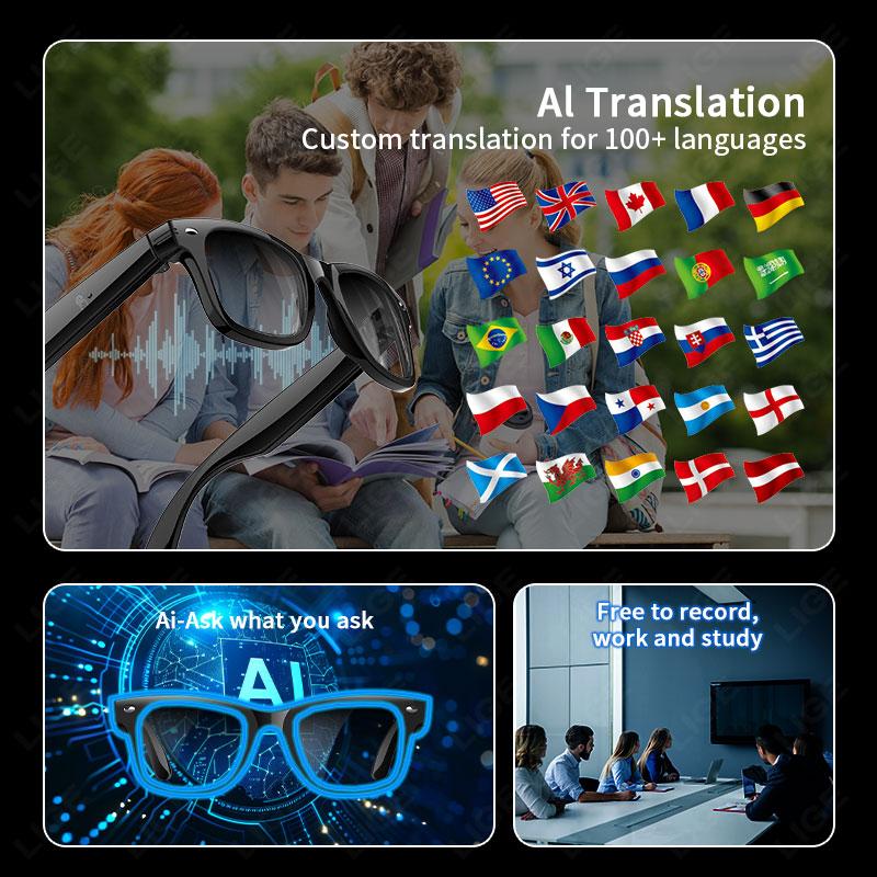 The Ultimate Guide to LIGE Smart Glasses AI Photography Video Intelligent Interactive Translation Smart Sunglasses For Google Glasses with camera men: Everything You Need to Know