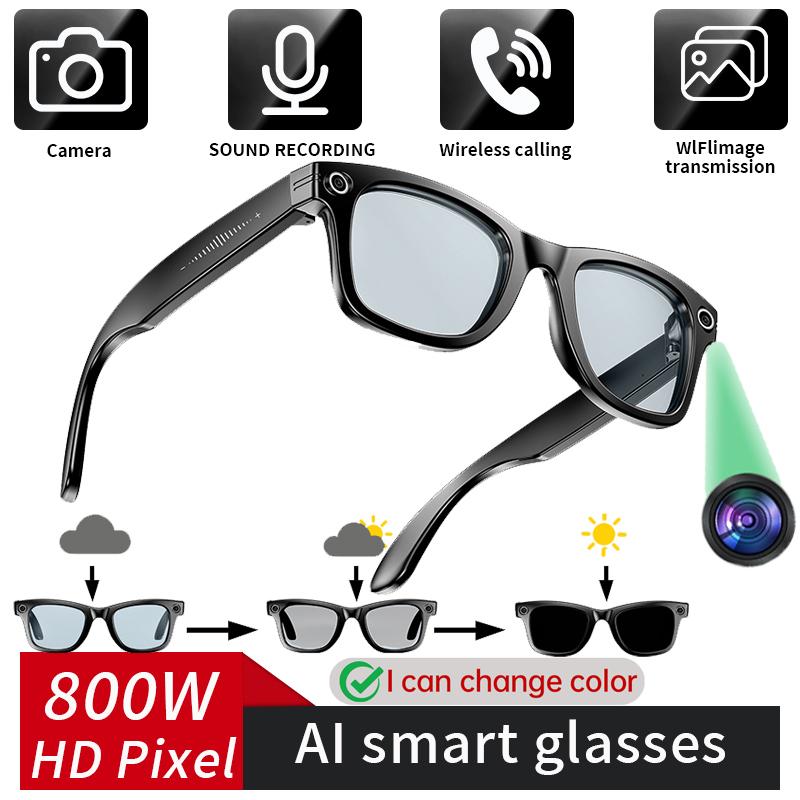 How 8 Million Pixels Smart Glasses Recording Videos AI Photo Recognition Answer Translation 270mAh IP65 Waterproof Bluetooth Glasses Can Transform Your Daily Routine