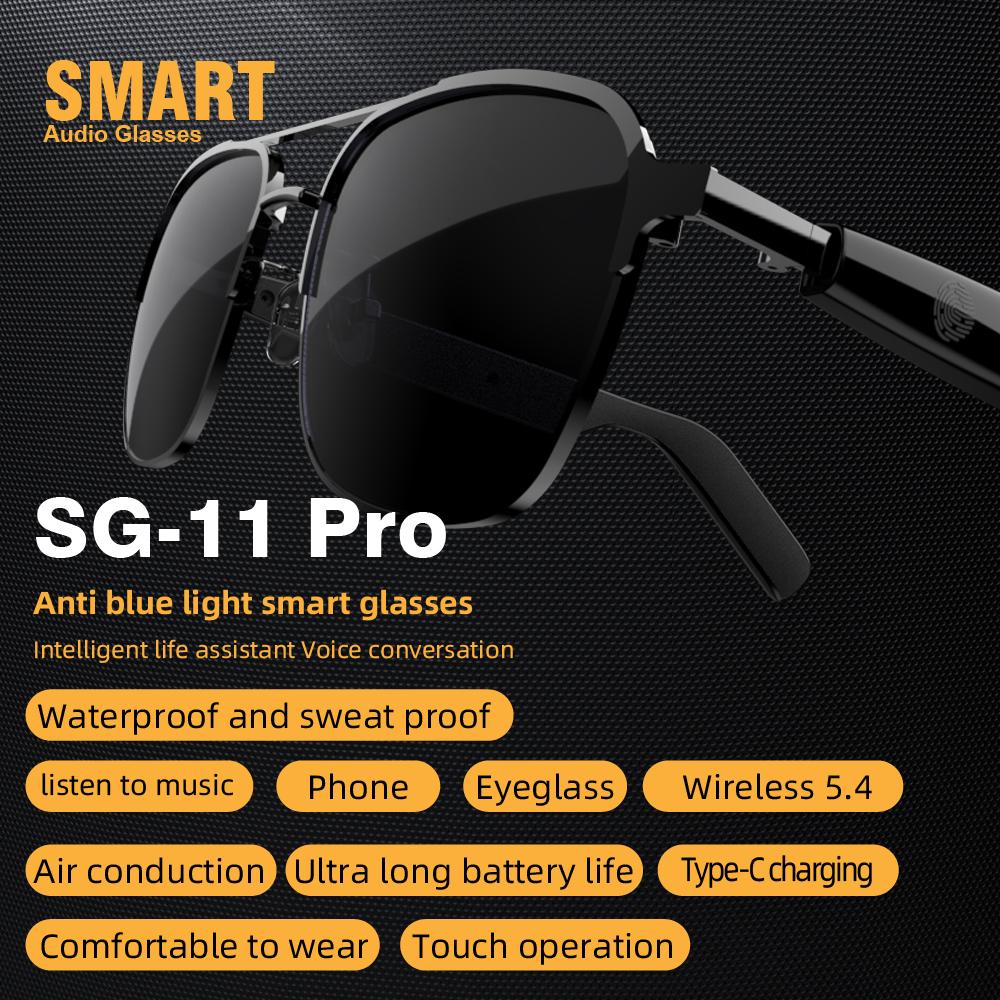 Why Upgraded Version SG11 PRO TWS Smart Sunglasses Wireless Audio Glasses For Sports Outdoor Activities is Changing the Game in 2024