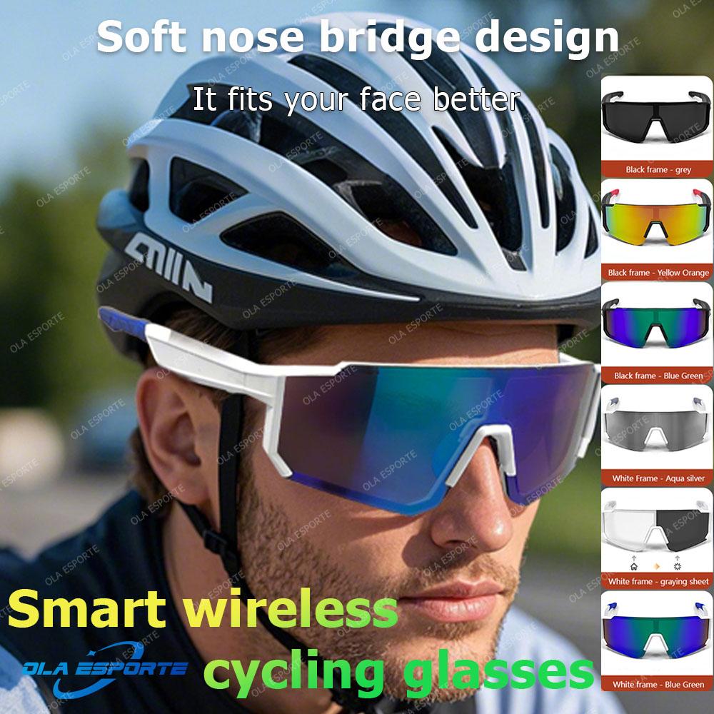 Bluetooth 5.3 glasses, intelligent design, suitable for listening to music, making phone calls, cycling, and sports, with UV protection, sunglasses, for men and women