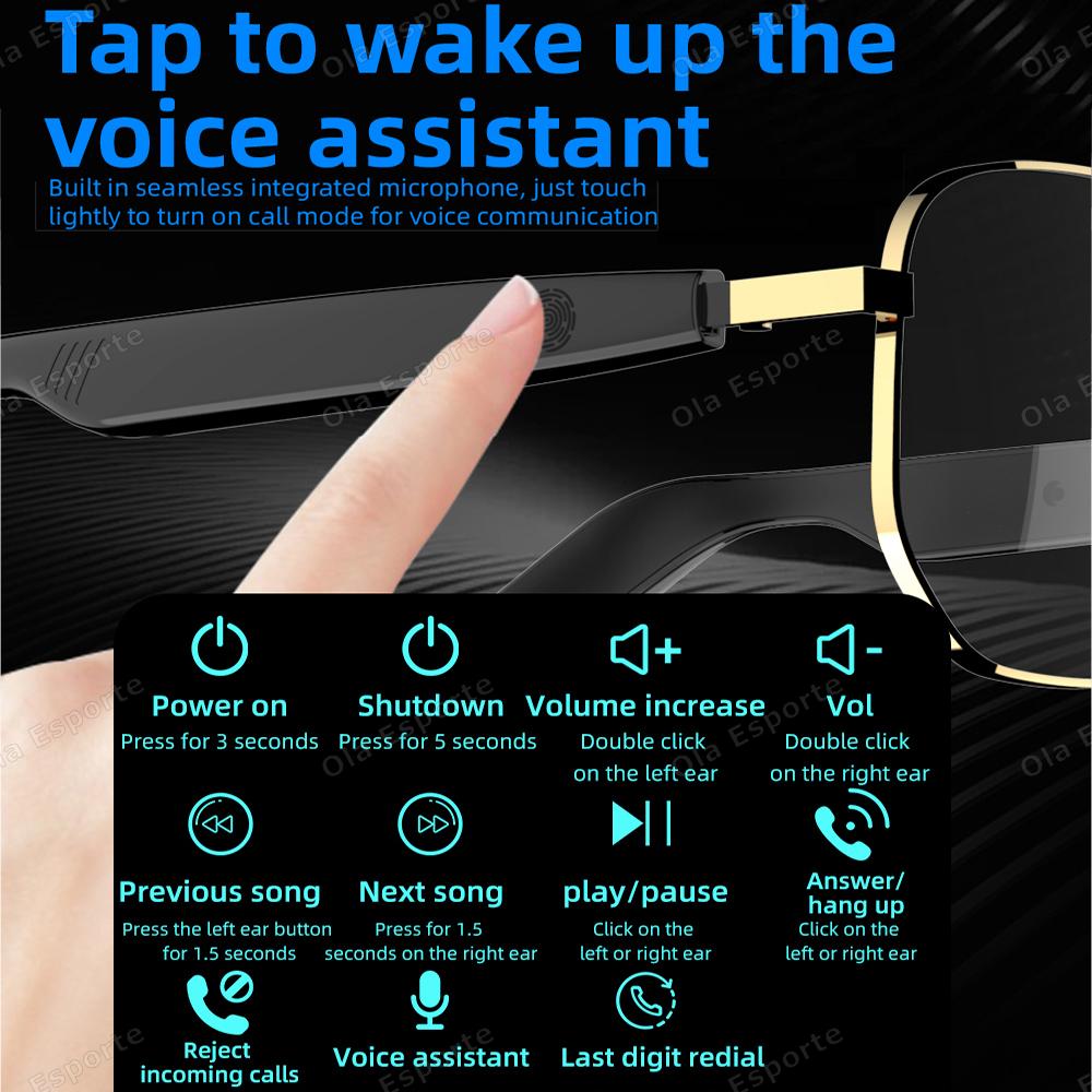 Blue light blocking glasses, smart, with Bluetooth headphones, intelligent calling, music sound quality, voice assistant, long battery life, new arrival vs Competitors: Which One Should You Choose?