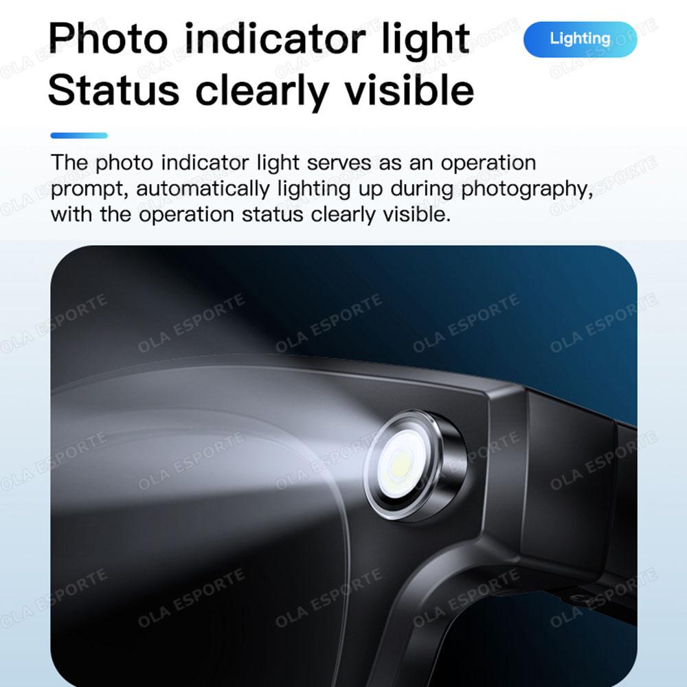 Unboxing and Review: The 4K AI Smart Glasses Multifunctional Camera Bluetooth Call Voice Assistant Music Player Translate HD Glasses Earphone for Men New Experience