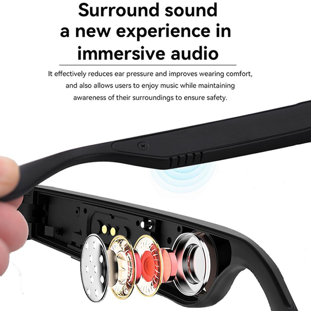 New Camera Smart Music Women Men Sports Sunglasses Headphones Wireless Bluetooth Talking Headset HIFI Audio Bluetooth Glasses