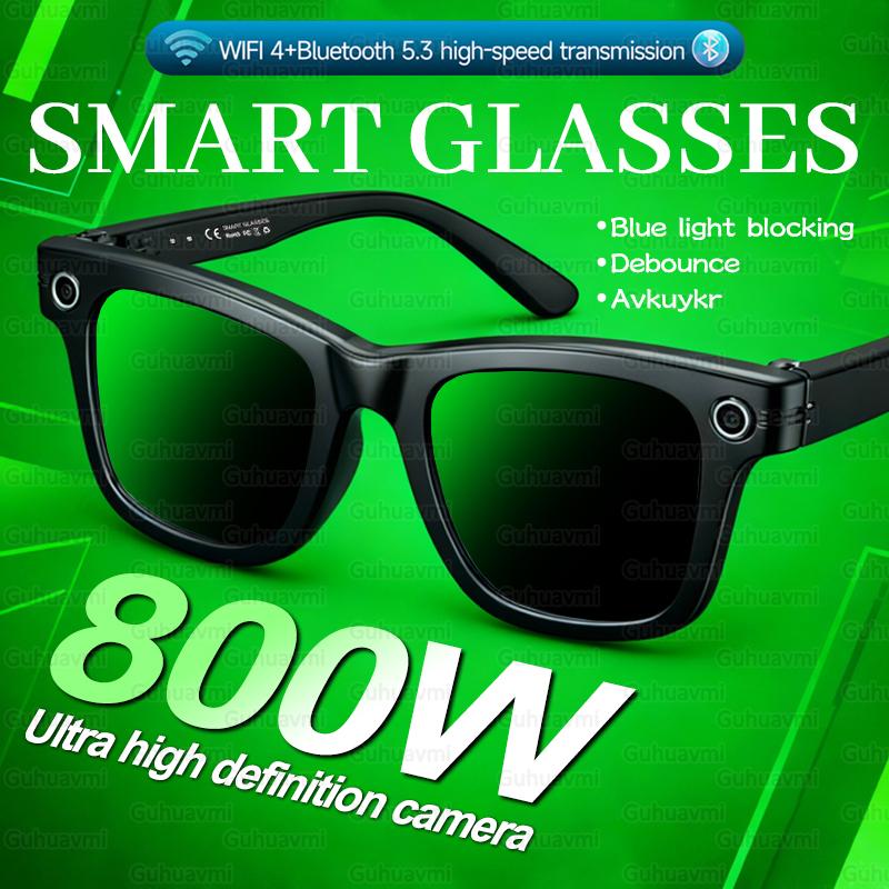 Expert Review: Is AI Smart Glasses 8K HD Photochromic Multifunction Translate Camera Glasse Bluetooth Call Voice Assistant Music Player Sunglasses Worth the Investment?