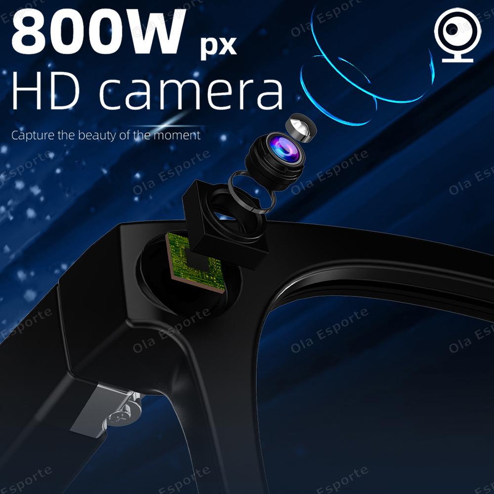 Discover the Revolutionary Features of New Smart Glasses 800W Camera Video Recording Photo Album Music Playback Bluetooth Call Image Recognition Glasses For Men Women