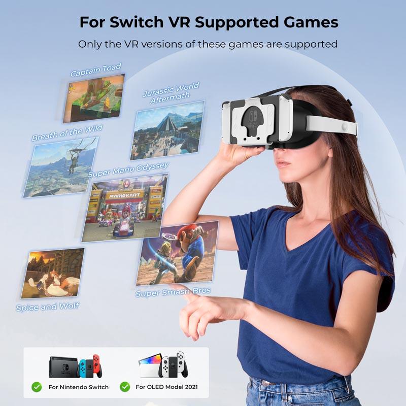 Expert Review: Is Upgraded VR Headset for Switch OLED/Nintendo Switch Accessories 3D VR Glasses Switch VR Labo Goggles W Adjustable Headset Worth the Investment?