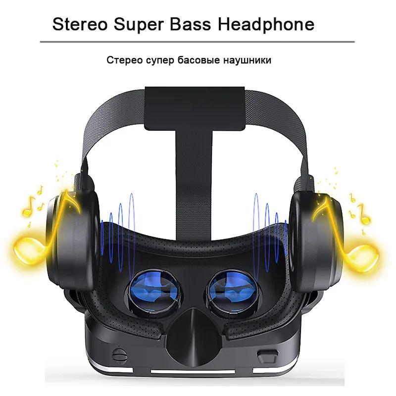 Discover the Revolutionary Features of VR Shinecon 6.0 Headphone Version 3D Virtual Reality Stereo Helmet VR Headset with Remote Control for IOS Android